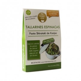 Tallarines d'espinacs konjac (shirataki) 200 g