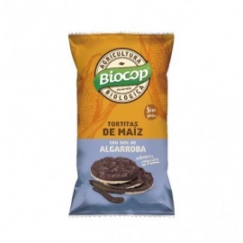 Tortetes blat de moro amb cobertura de garrofa Biocop 100 g