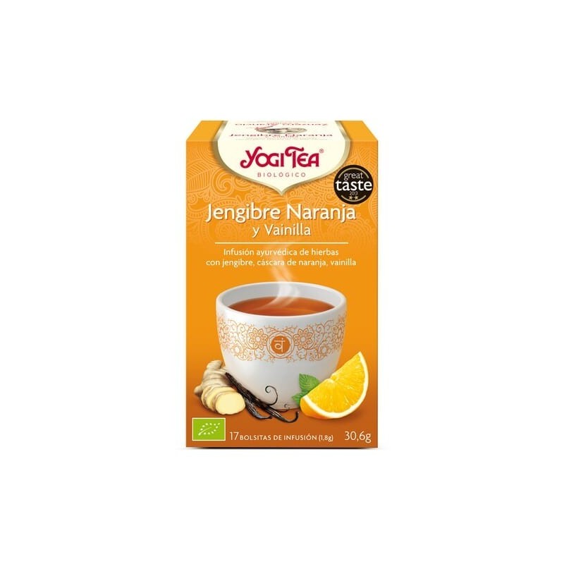 Yogi tea gingebre i taronja