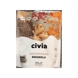 Granola superfoods sense gluten bio CIVIA