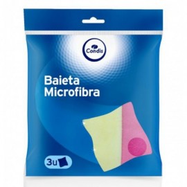 BAIETA CONDIS MICROFIBRA 3 UNITATS