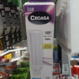 Cegasa bombilla led plc 2pin 10w 1000lm