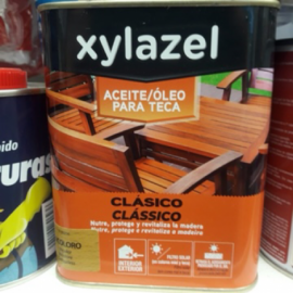 Xylazel aceite teca incoloro 750ml