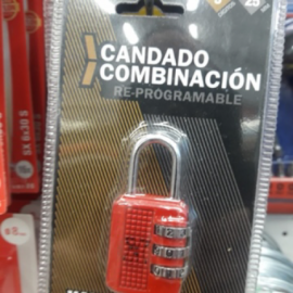 Handlock candado combinacion 25mm