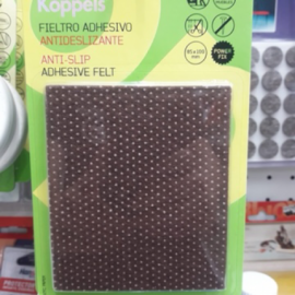 Koppels filtro antideslizante rectangular marron