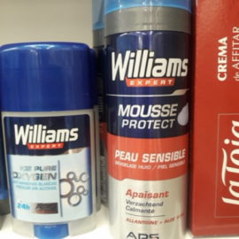 Williams espuma sensible 200ml