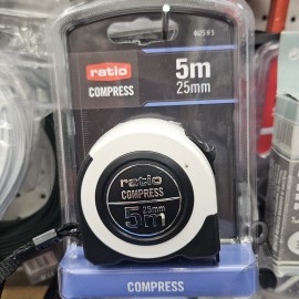 FLEXOMETRO RATIO 16/3 MTS.COMPRESS