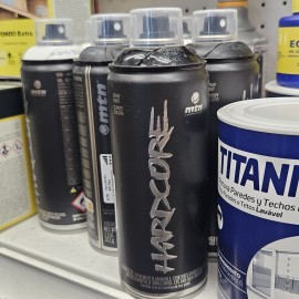 MONTANA HC2 NEGRO BRILLO 400ML