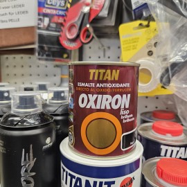 TITAN OXIRON NEGRO BRILLANTE 375ML