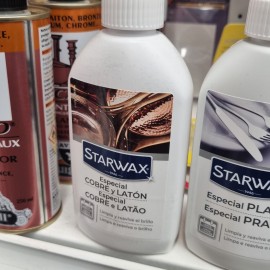 STARWAX ESPECIAL COBRE Y LATON 250ML