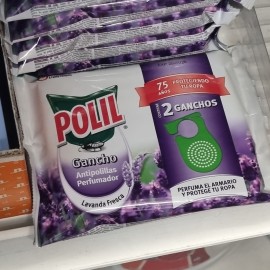POLIL COLGADOR LAVANDA DUPLO