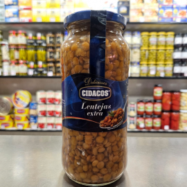 Llenties Cuites arvensis 500 grs