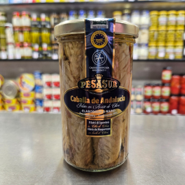 Lloms de verat del sud en oli d'oliva 250 grs