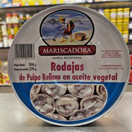 Calamars farcits rodanxes mariscadora 550gr