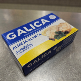 Almejas gallegas japonicas medianas Galicia 120 grs