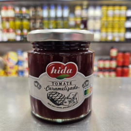 Tomàquet caramel·litzat hida