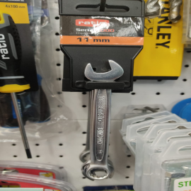 LLAVE COMB.PLANA ESTRELLA CHR-V 16