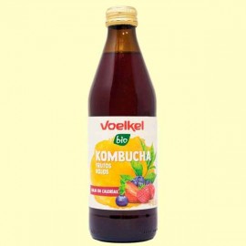 Kombucha fruits vermells Eco 750 ml Voelkel