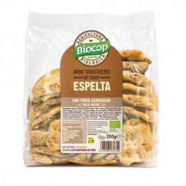 Mini crackers Espelta amb fajol Biocop