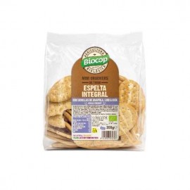 Mini crackers Espelta i llavors Biocop