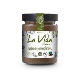 Crema de xocolata i avellanes sense palma bio 270 g LA VIDA VEGAN
