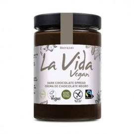 Crema de xocolata negra 600 g La Vida Vegan