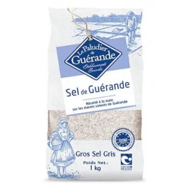 Sal gris grossa bio 1 kg GUERANDE