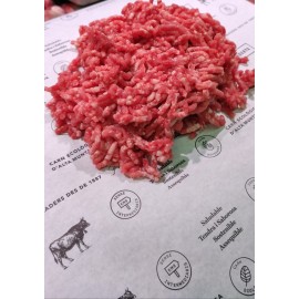 Carn picada de vedella ecologica 0% greix. Pack de 0.5kg