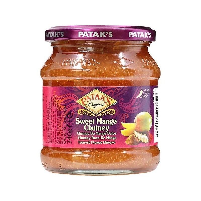 Salsa original Chutney mango dolÃ§ 340 g