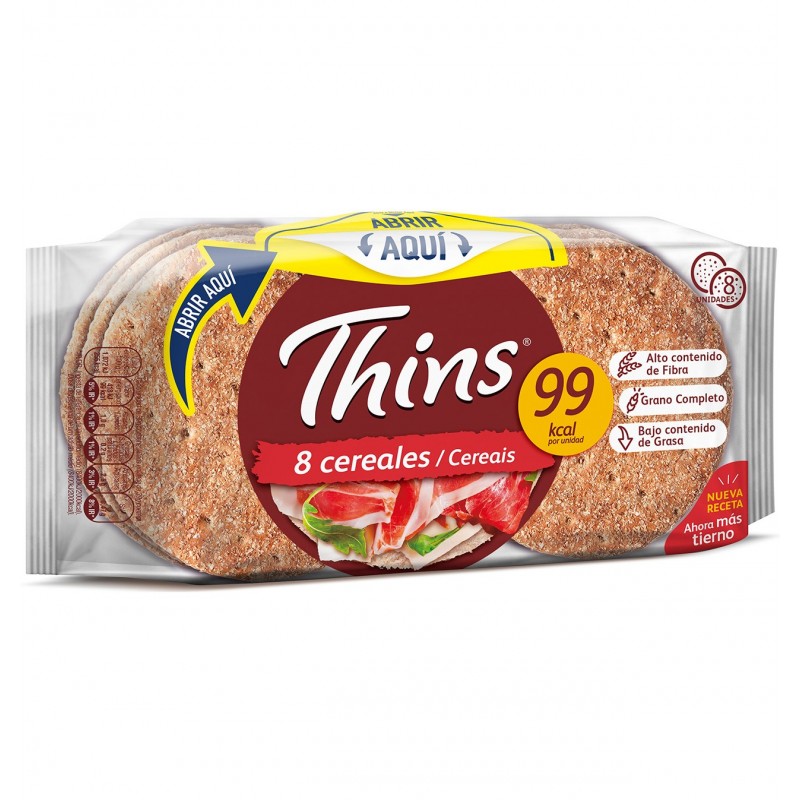 SANDWICH THINS 8 CEREALS 310 G
