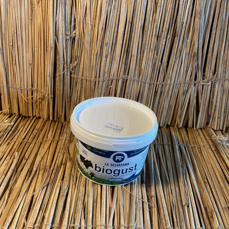 1 iogurt vaca 500gr natural ecològic i amb bífidus