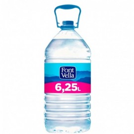AIGUA MINERAL NATURAL FONT VELLA GARRAFA 6.25 L
