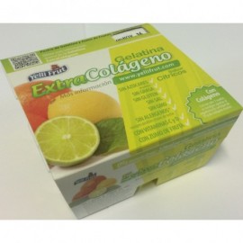 GELATINA YELLI FRUT EXTRA COL·LAGEN CÍTRICS 4 UNITATS