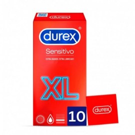 PRESERVATIU DUREX SENSITIU XL 10 UNITATS